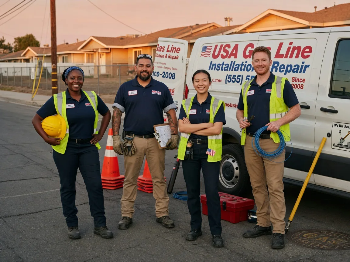 Gas Line Installation company in Firebaugh, CA